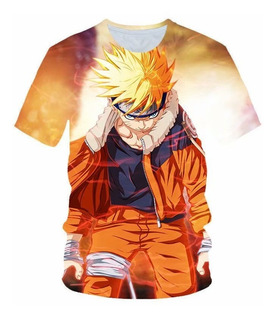 Anime Naruto Uzumaki Naruto Camisetas Teeny Disfraz Anime Naruto Uzumaki Naruto Camisetas Teeny Disfraz
