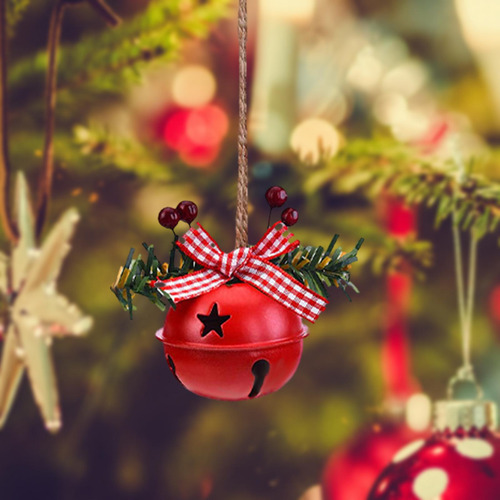 3 Paquete De 2-6 Campanas De Navidad Hechas A Mano Opcional