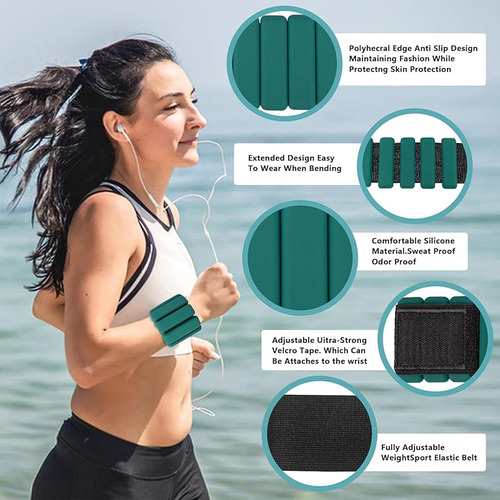 Leggins De Silicona Antideslizantes Ajustables Para Tobillo