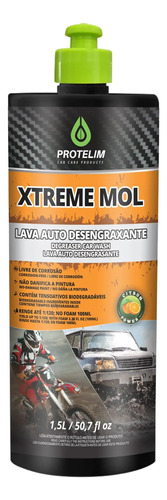 Shampoo Desengraxante Automotivo Xtreme Mol 1,5l Protelim