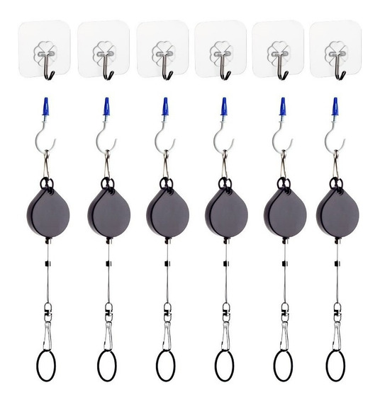 Sistema de Polea de Techo Retr/áctil para HTC Vive//HTC Vive Pro//Oculus Rift S//PS VR//Microsoft MR//Samsung Odyssey VR Accesorios Blanco, Paquete de 3 KIWI design Pro Version Gesti/ón de Cables VR