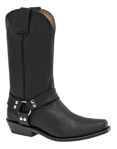 Bota Vaquera Hombre Andre V B011-4 Negro 090-133