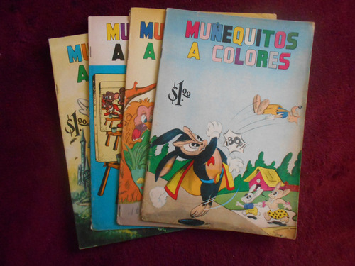 Lote D4 Historieta Antigua Muñequitos A Colores Sol Atomico (Usado)