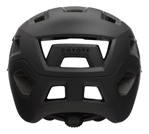 Casco Para Bicicleta Mtb Negro Mate Talla L Coyote Lazer