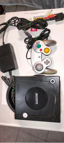 Nintendo Gamecube Con Micro Sd De 32 Gb Negro