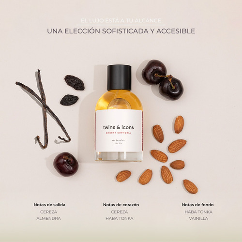 Perfume Unisex Cherry Euphoria 100 Ml Twins & Icons
