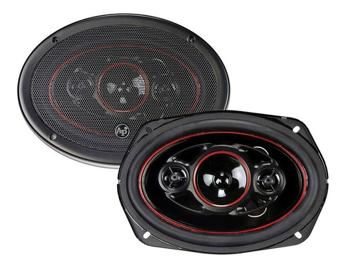 Parlantes 6x9 Audiopipe 500 W 250 Rms 4 Vias Csl-6924r P-i