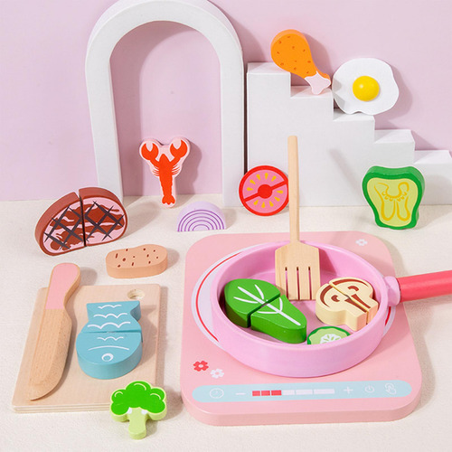 Cocina Playset Jugar Comida Cortar Frutas Verduras Para