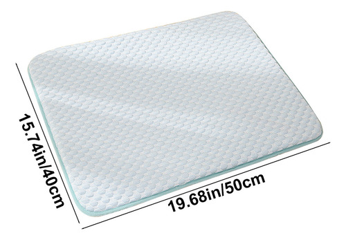 Colchoneta S Pet Ice Mat Summer Cool Ice Silk Sofá Cu 3721