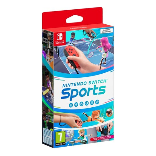 Jogo Nintendo Switch Sports + Cinta Para Perna Original
