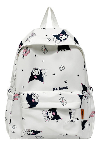 * Mochila Kuromi Bolso Escolar Para Niñas De Gran Capacidad