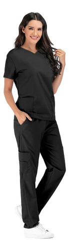 Traje Médico Exfoliante, Blusas Y Pantalones De Enfermera, R