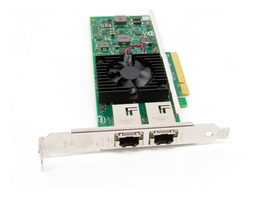 Tarjeta De Red Intel X540-t2 Dual Port Rj45 10gbps Pcie 