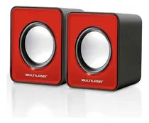Comprar Caixa De Som Multilaser 2.0 Mini 3w Rms Vermelho - Sp197 110Vu002F220V