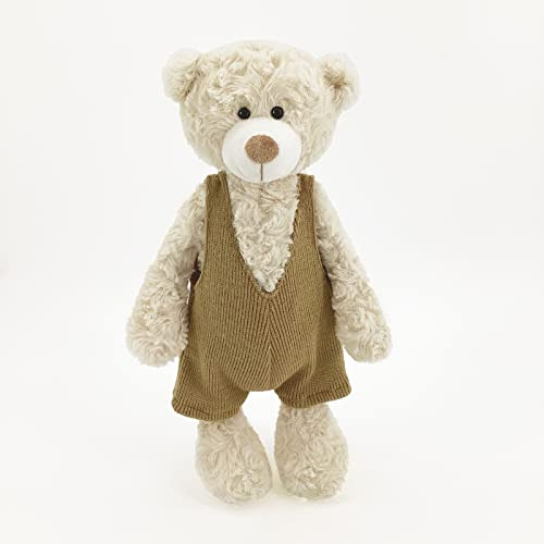 Mr Vivicare Oso De Peluche Beige Crema De 13.5 , Animal...