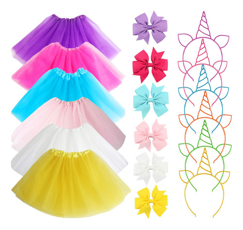 18pcs Tutus De Princesa Para Nias Faldas De Tutu De Balle