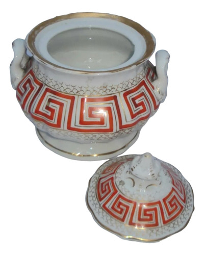 Rdf00477 - F A Schumann Jg Bules Açucareiro Porcelana Alemã