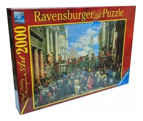 16653 Veronese Bodas De Cana Puzzle 2000 Piezas Ravensburger