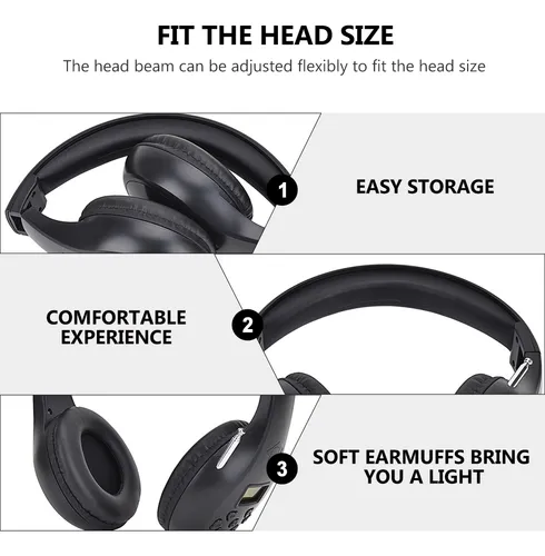 Auriculares De Radio Portátiles Auriculares Inalámbricos De