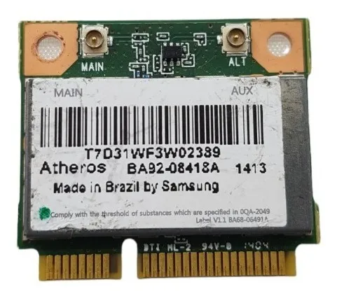 comprar Placa Wireless Ba92-08418a Para Notebook Samsung Np270e4e