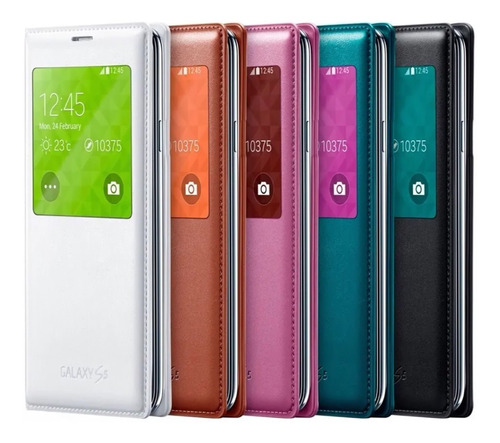 Samsung Flip Cover S-view Case Para Galaxy S5 (colores)