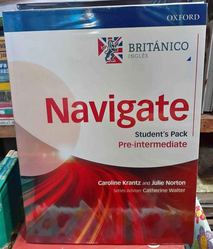 Libro Navigate Pre Intermediate Student's Pack Nuevo + Dvd