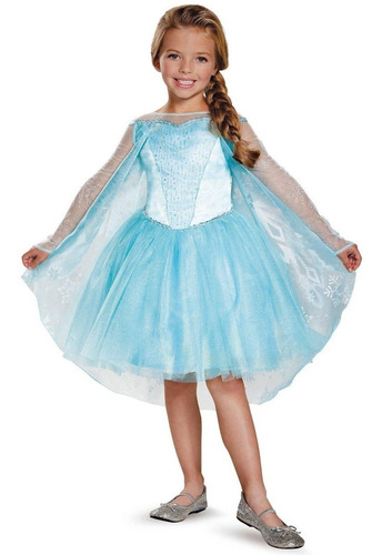 Disfraz Para Niña Elsa Frozen Tutu Talla 3t-4t Halloween 