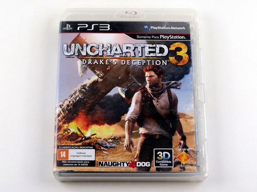 Uncharted 3 Drakes Deception Playstation 3 Ps3 Original