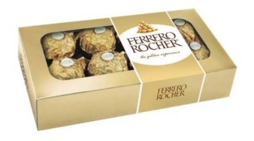 Caja Chocolates Ferrero Rocher De 102gr En 20 Exhibidores 
