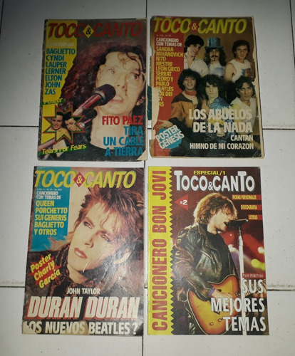 Revistas Canta Rock/toco Y Canto (Usado)