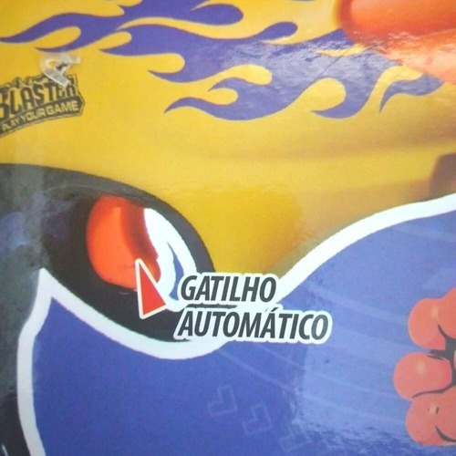 Imagem 6 de 7 de Brinquedo Infantil Supershot Lança Dardos Pistola Nerf