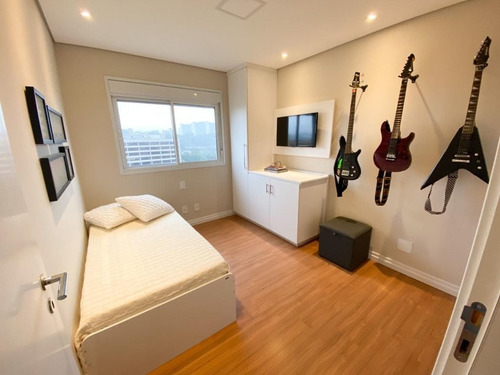 Imagem 10 de 21 de Lindo Apartamento, Com 96m2, 2 Dormitorios Sendo 2 Suites, 2 Vagas De Garagem. Cozinha Americana, Armarios Planejados, Ampla Varanda. Com Tudo De Mais - Ap16788