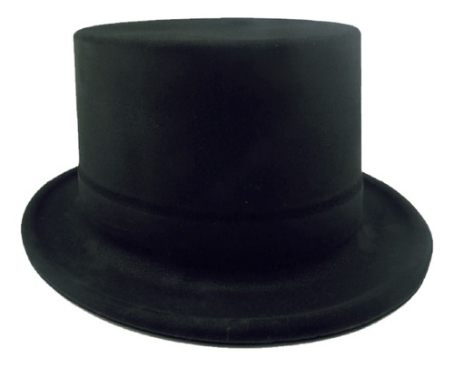 Sombrero Copa Alta Negro * 2 Unidades