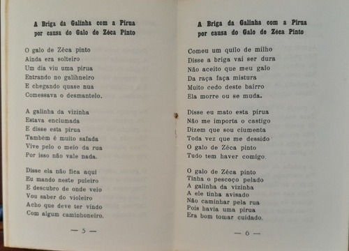 A Briga Da Galinha Com A Perua Por Causa Do Galo De Zeca (Usado)