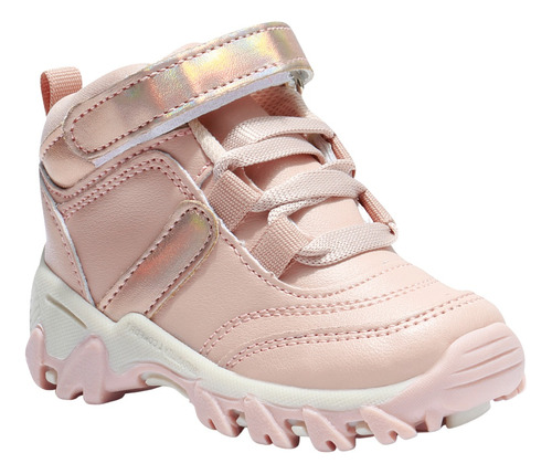 Botitas Niña Bebe Rositas Modernas Suela Tenis Fareli Pink