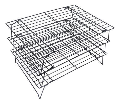 Parrilla De Hierro Para Hornear De 13 Pulgadas, 3 Capas, Ref