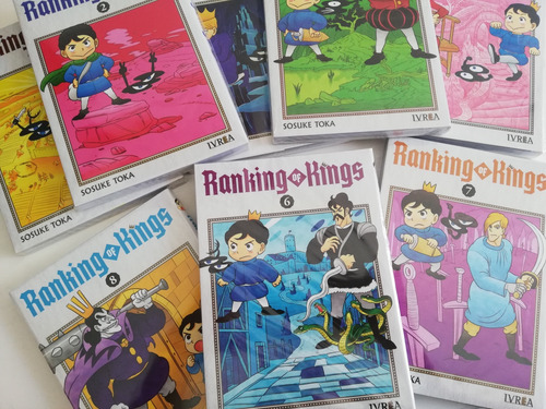 Ousama Ranking Pack 8 Tomos Manga Ivrea España