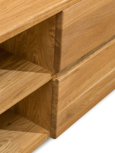 Imagen 6 de 8 de Mueble Tv 100% Madera Maciza De Roble Ref: Maciza06
