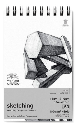 Winsor & Newton Bloc De Papel Para Dibujar Clásico, 5.5  X 8