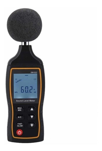 Noise Meter Sw523 Describe Handheld Lcd Display Digital