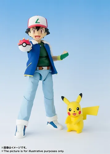 Pokemon Ash Ketchum Satoshi S.h. Figuarts ( Original) Bandai