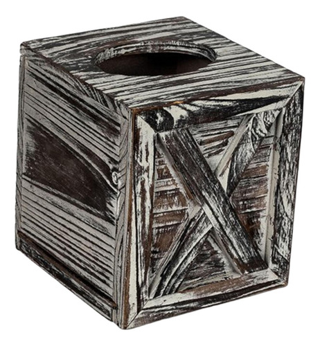 Caja De Pañuelos De Madera, Soporte Para Papel Facial,