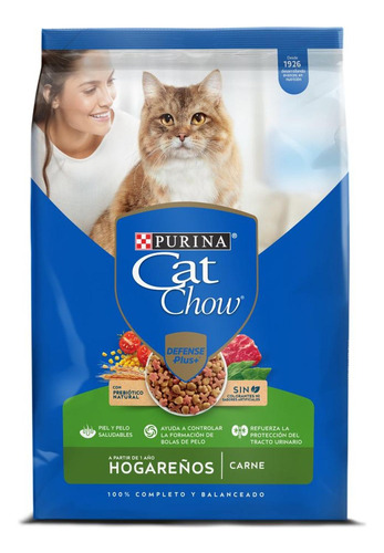 Comida Para Gatos Purina® Cat Chow® Adulto Hogareños X 8 Kg