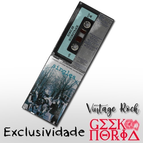 Marcador Magnético Vintage Tape Rock - Singles - Soundtrack