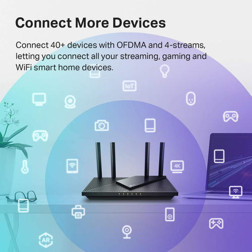 Tp-link Ax1800 Dual Banda Wi-fi 6 Smart Router Archer Ax21,