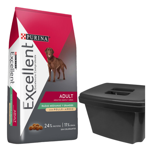 Comida Purina Excellent Dog Formula 20 Kg + Regalo + Envío