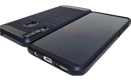 Funda Antigolpe Para Samsung S Fibra De Carbono Case Skin