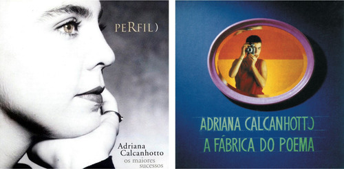 2 Cds Adriana Calcanhotto: A Fabrica Do Poema + Perfil 