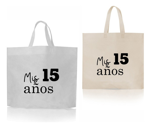 70 Eco Bolsas 45x40x10 Con Manijas Impresas C/logo 1 Color