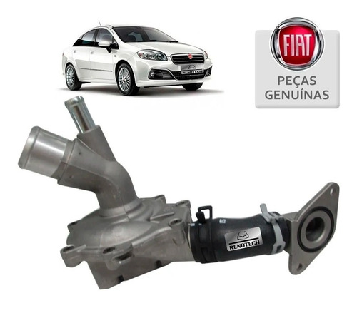 Bomba De Agua Fiat Linea Vetore 2013 55243968